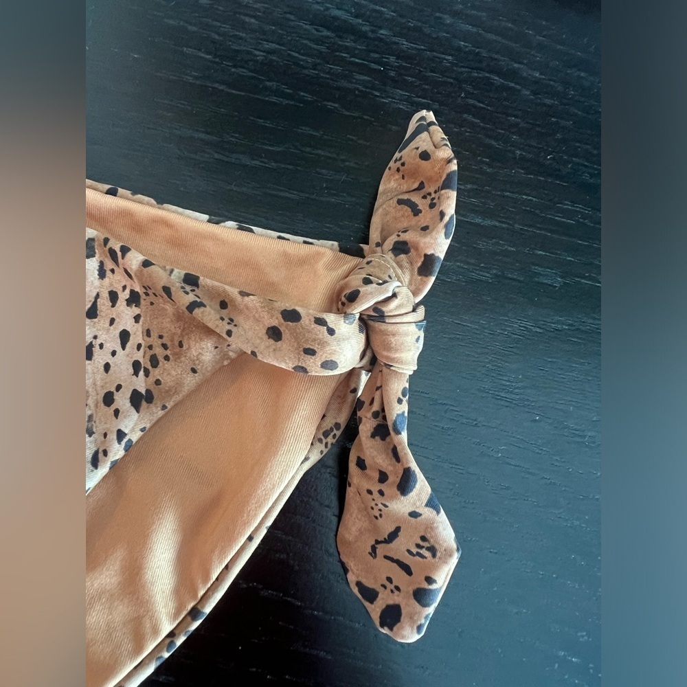 Agua Bendita Animal Print Bikini Bottoms for Girls - Picture 3 of 9